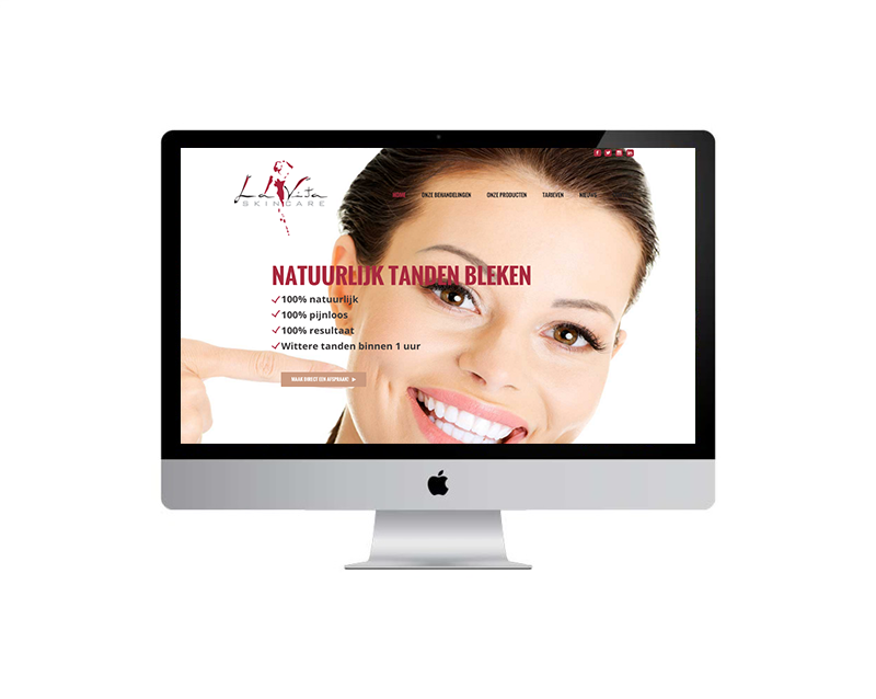 Website La Vita Skincare