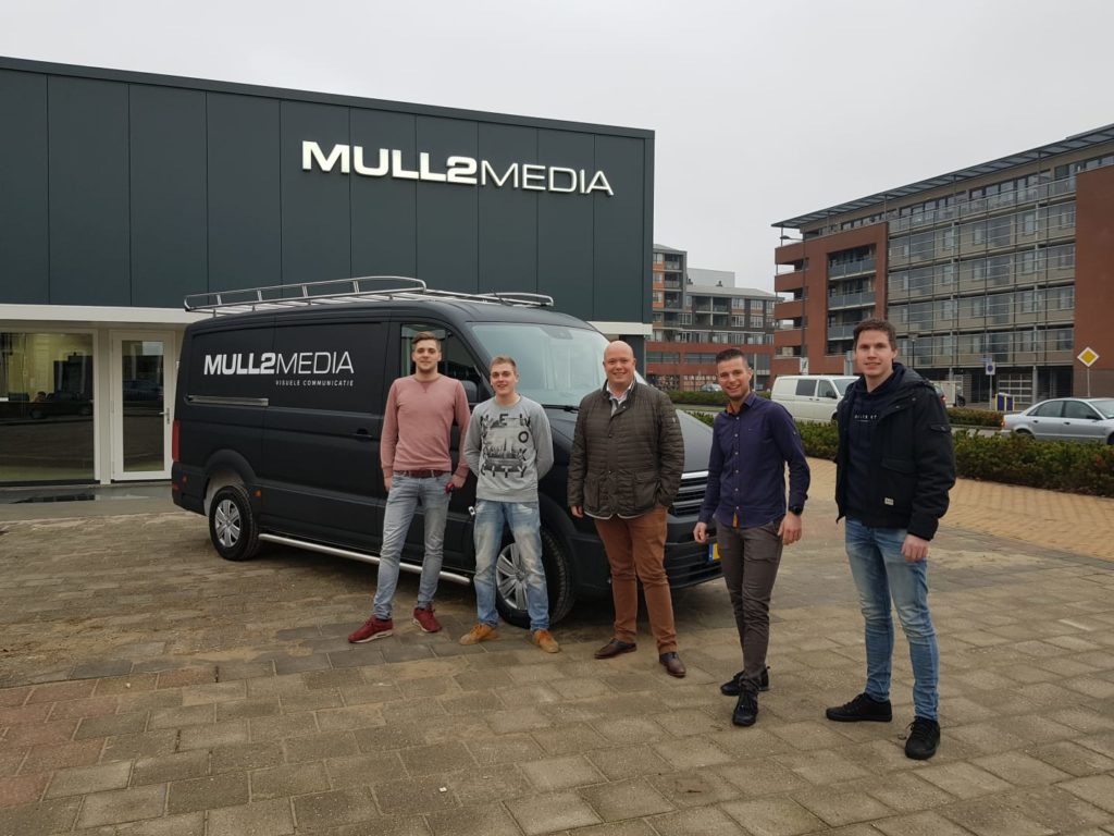 Nieuwe bedrijfsbus voor Mull2media
