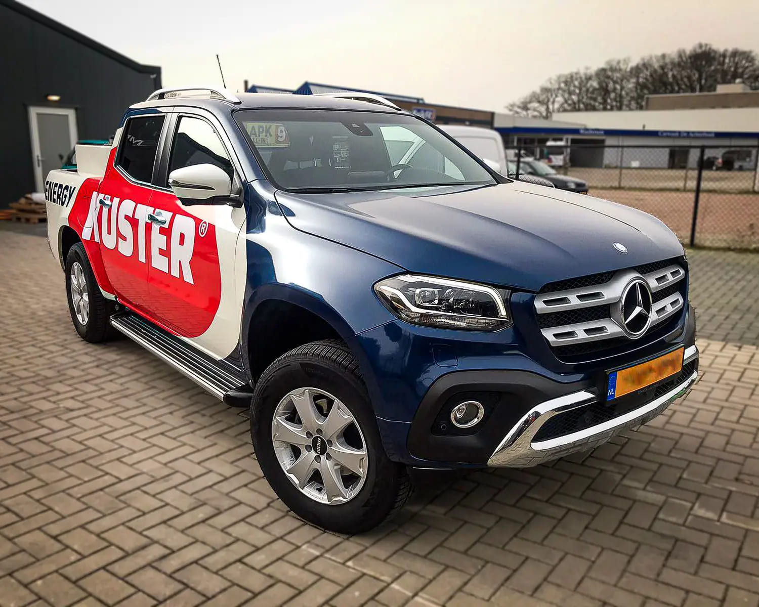 Autobelettering voor Kuster Olie door Mull2media