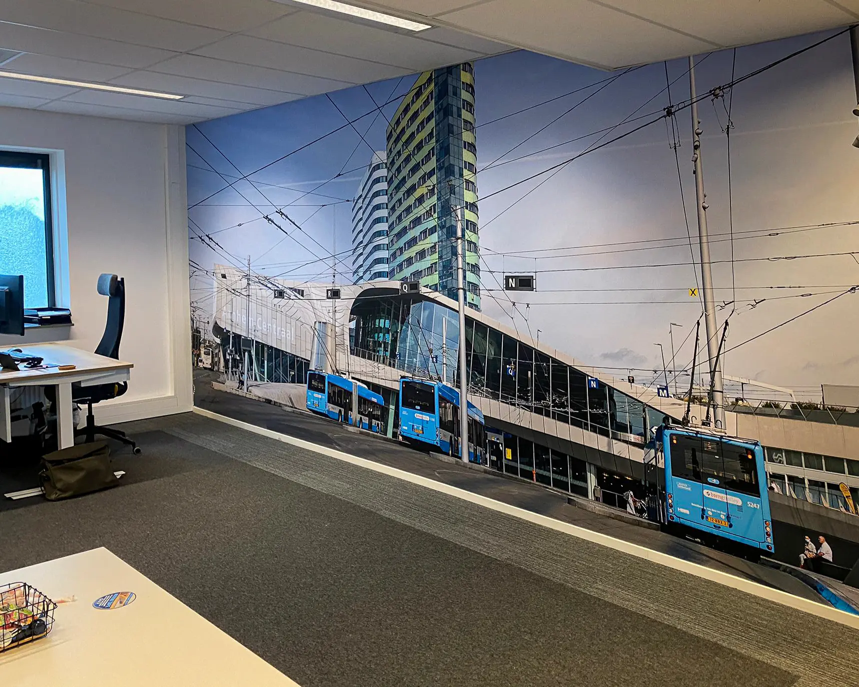Fotowand voor BP Professionals door Mull2media