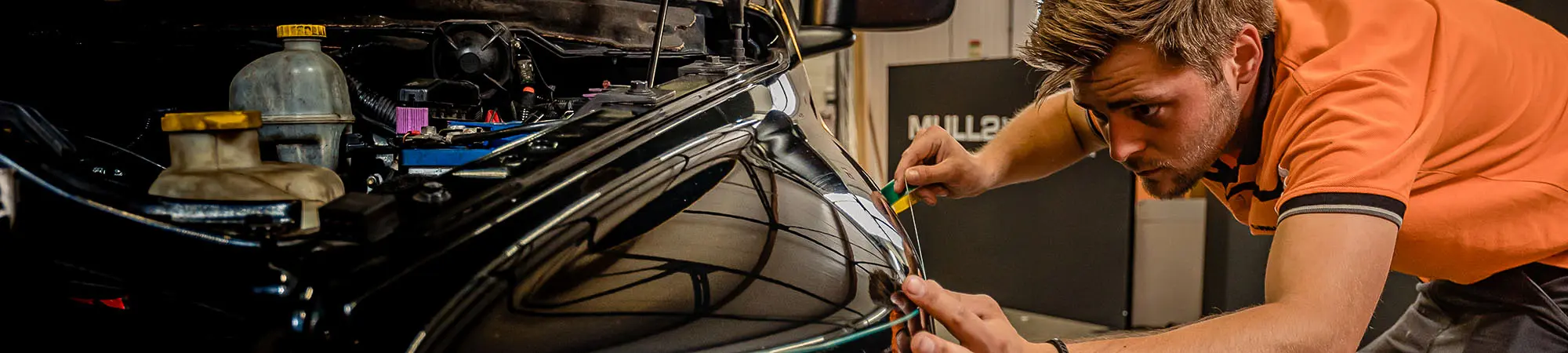 Nazorg van belettering door Mull2media