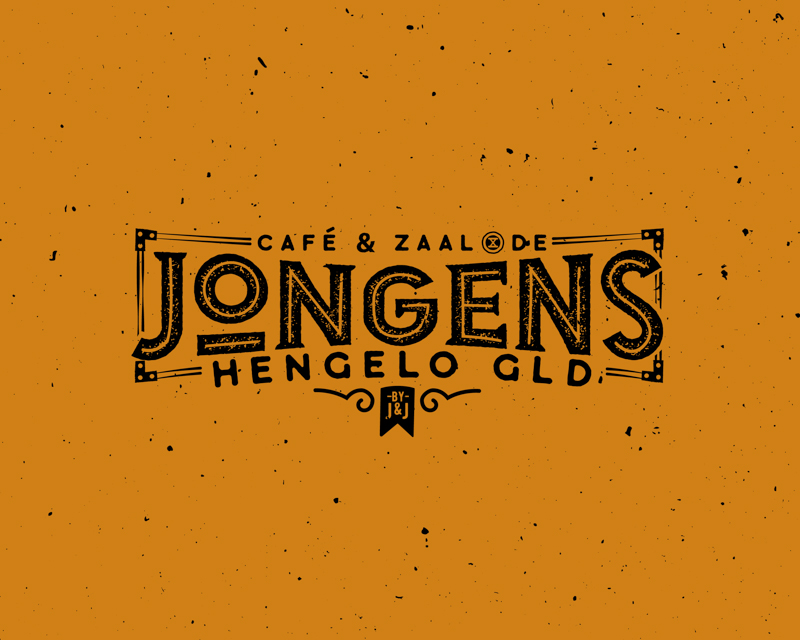 Vormgeving - logo ontwerpen - Café & Zaal De Jongens