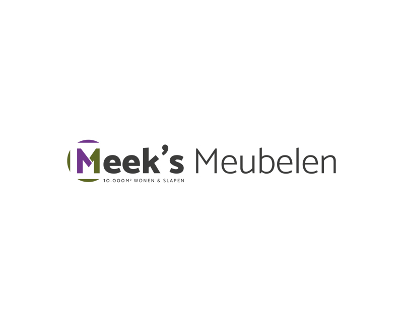 Vormgeving - logo ontwerpen - Meek's meubelen