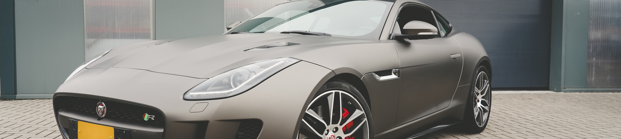 Carwrap Jaguar front - header mobile