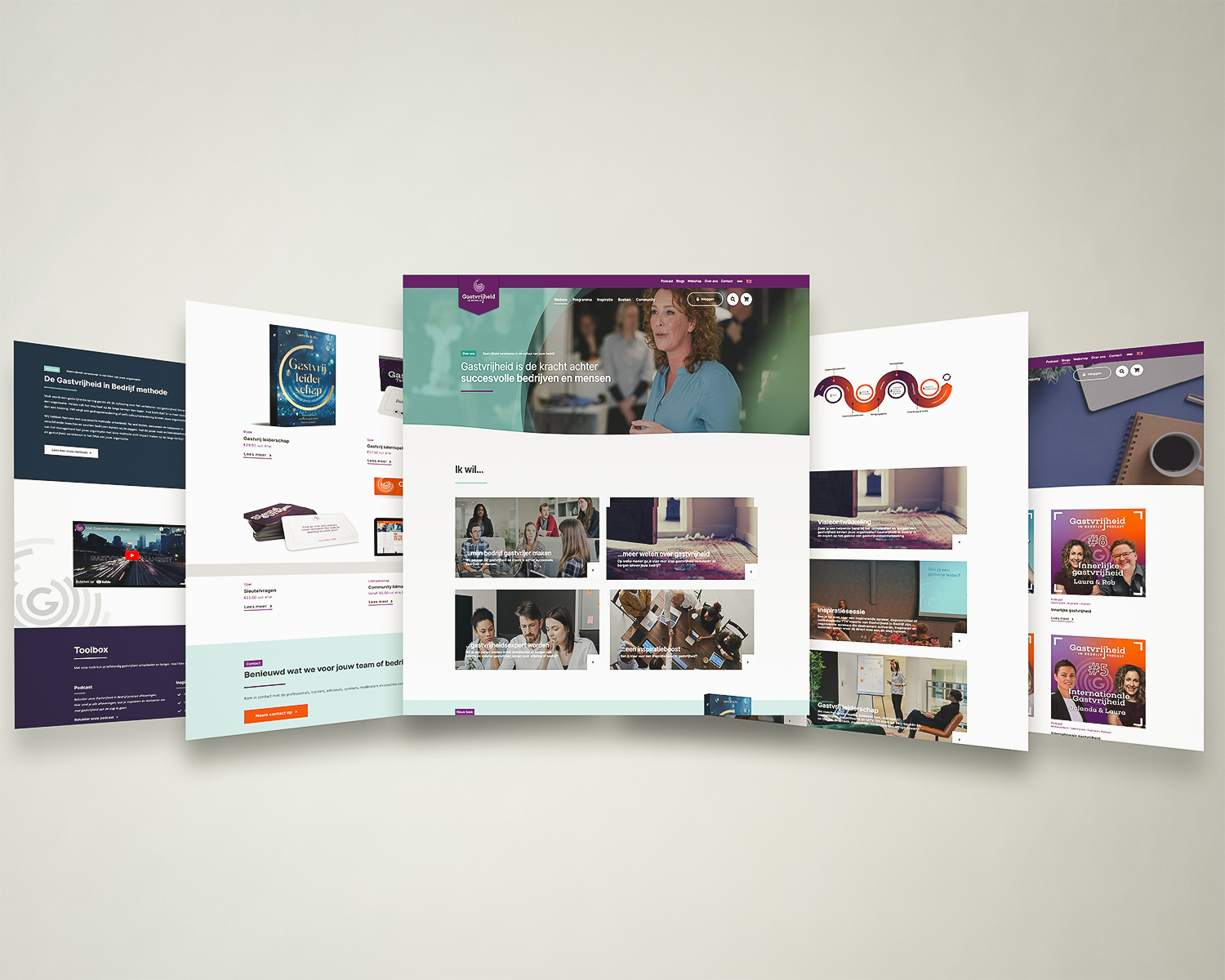 Webdesign Gastvrijheid in Bedrijf