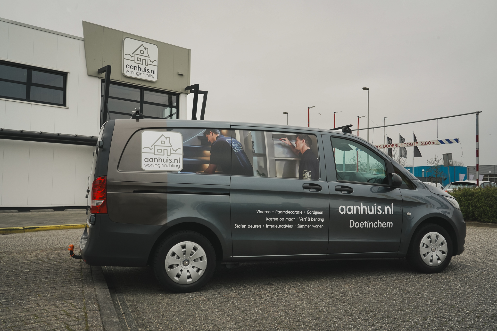 Aanhuis belettering