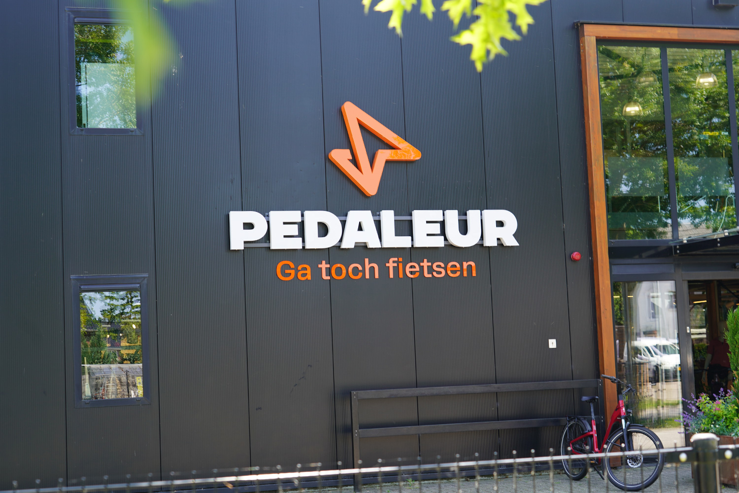 Gevelreclame Pedaleur