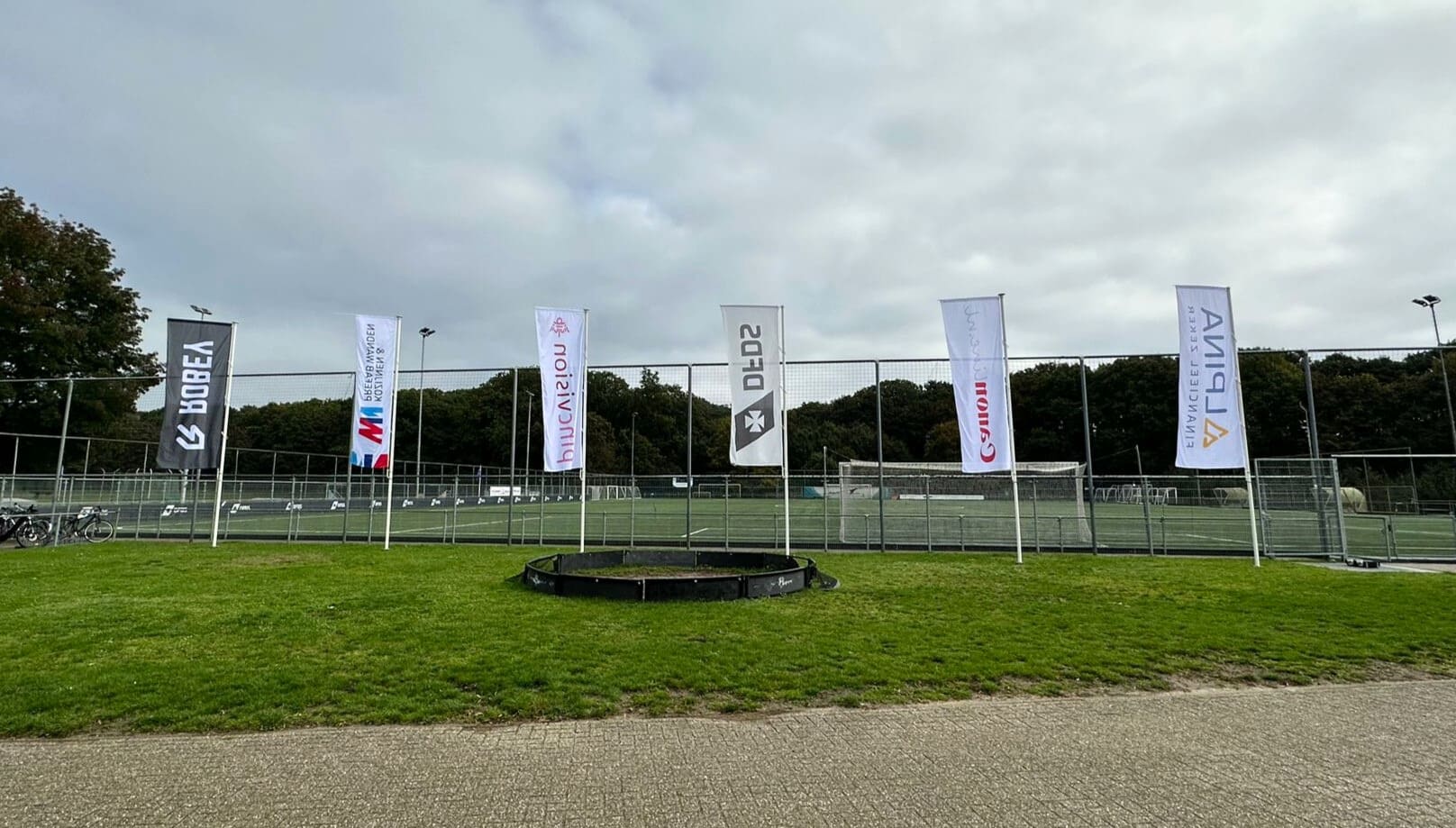 Vlaggenmast Voetbalveld Mull2media