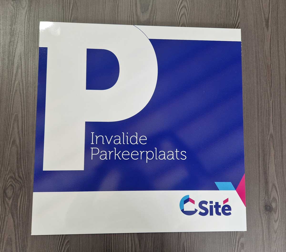 Parkeerbord Site